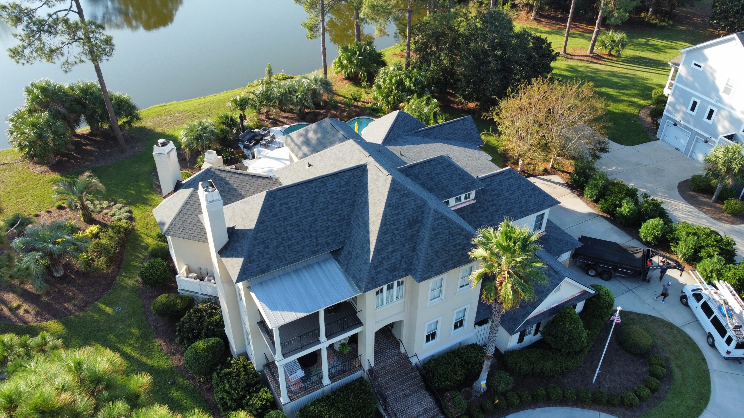 new roof installation
